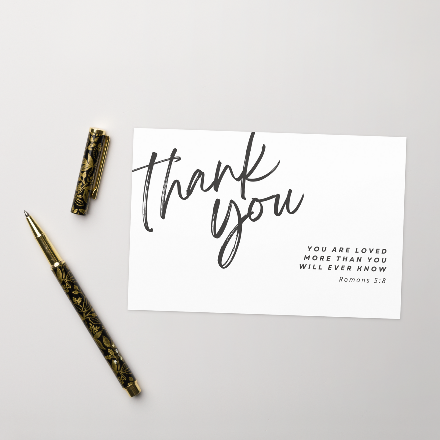Thank You Card - Romans 5:8