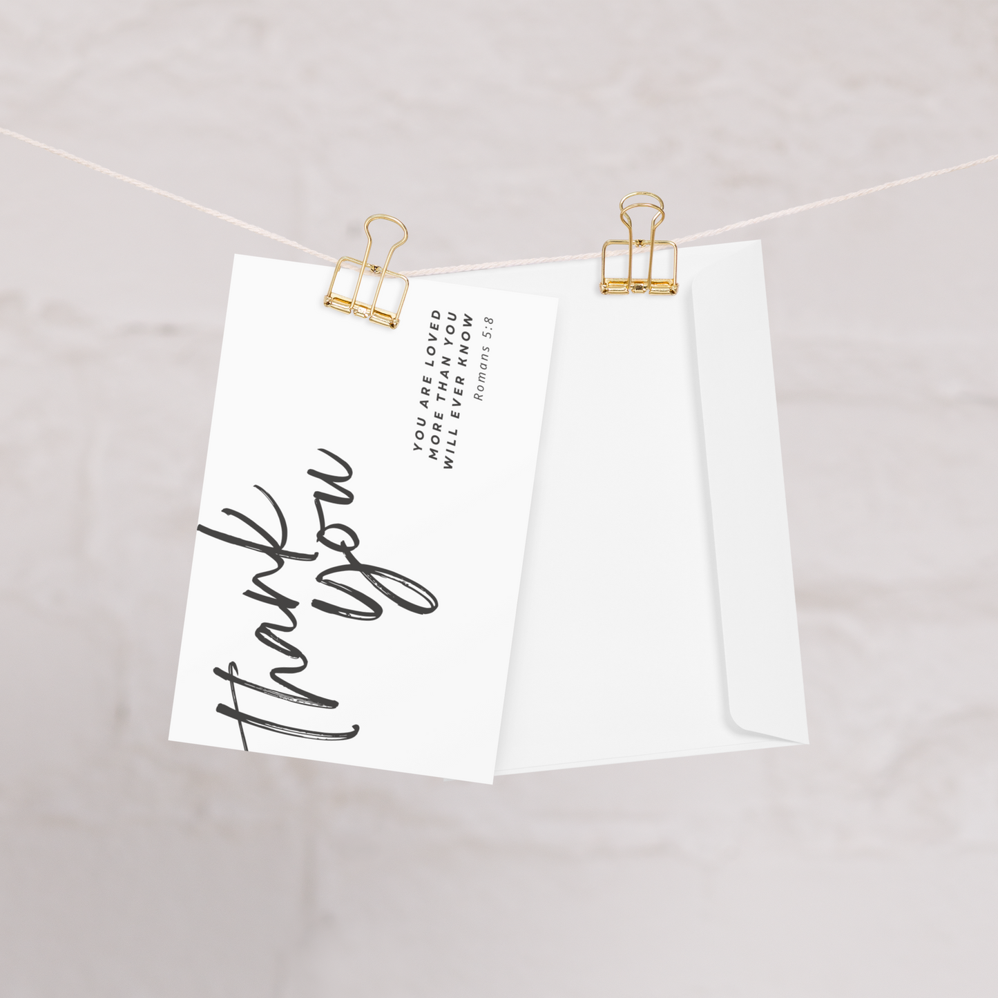 Thank You Card - Romans 5:8