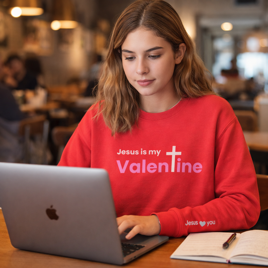Jesus is my Valentine Premium Sweatshirt