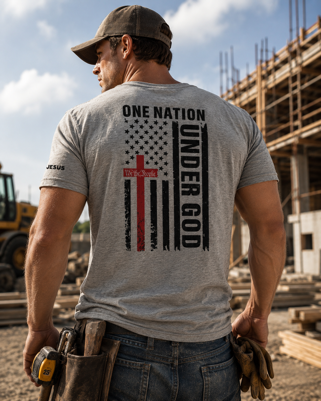 One Nation Under God Organic t-shirt