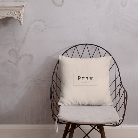 Pray Premium Pillow