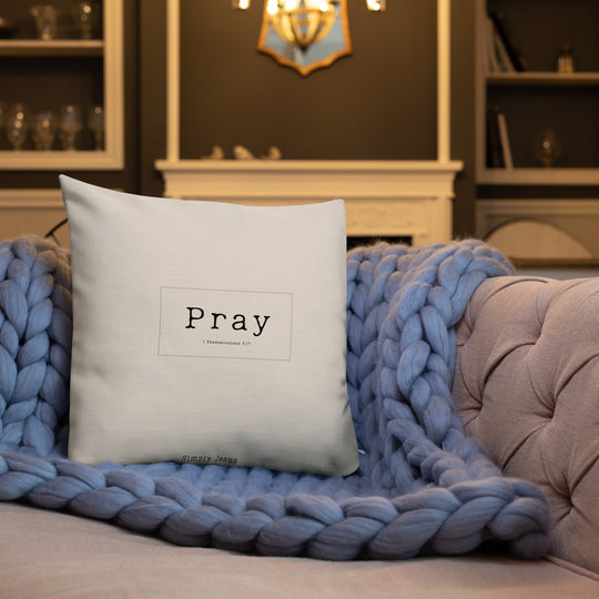 Pray Premium Pillow