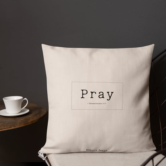 Pray Premium Pillow