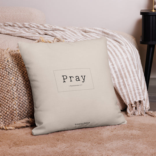 Pray Premium Pillow