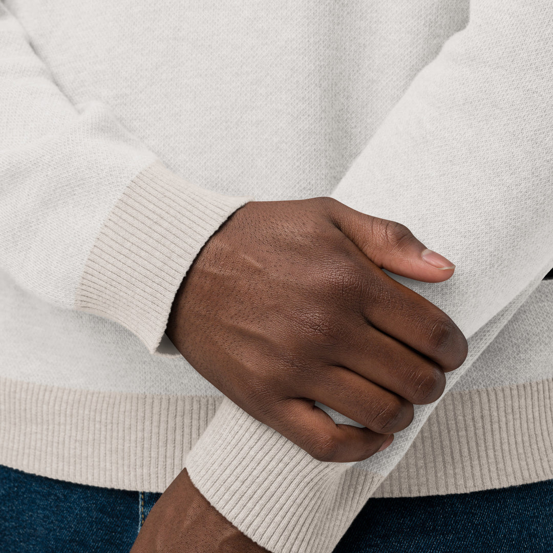 Simply Jesus Mens Knitted Crew Neck Sweater