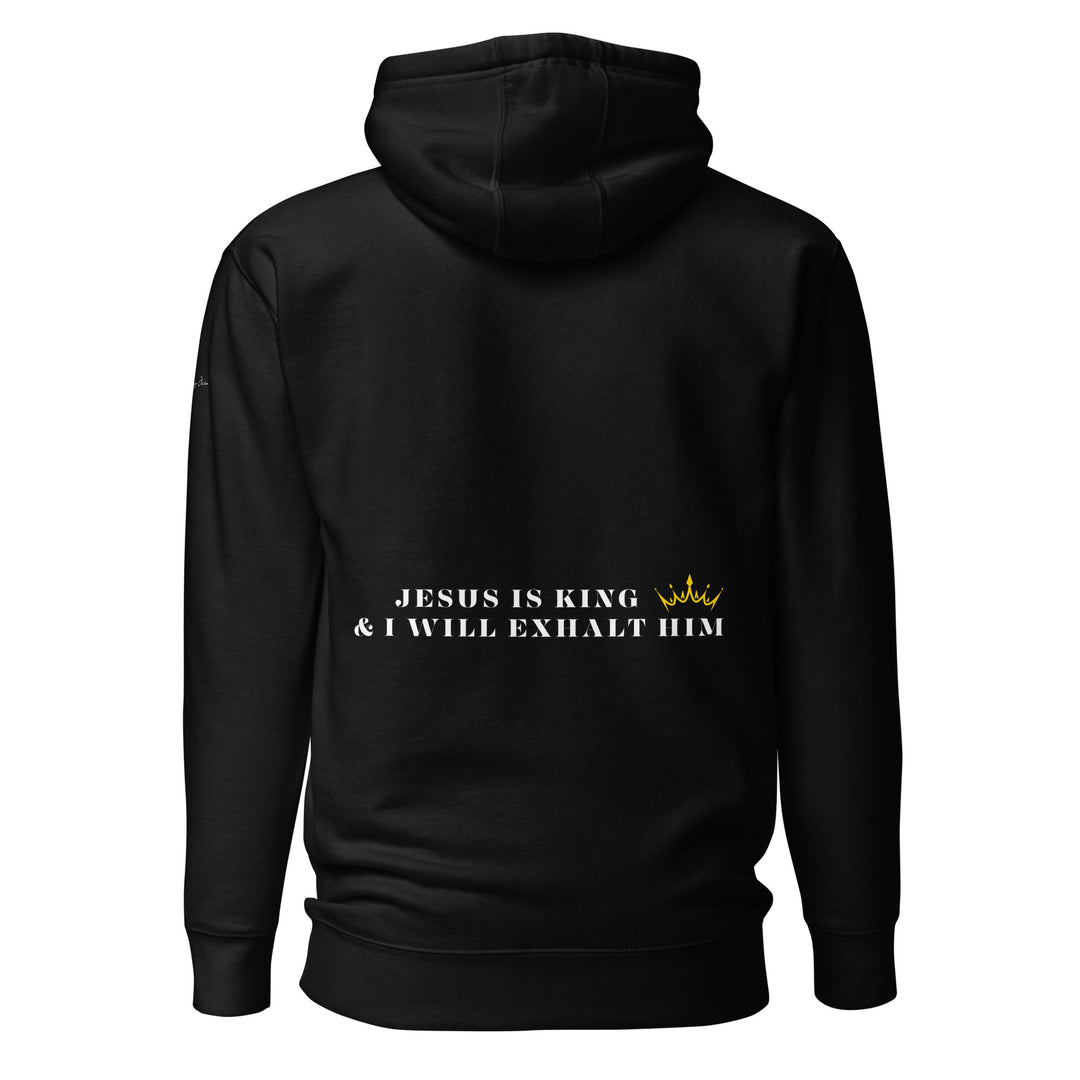 Jesus is King Premium Hoodie