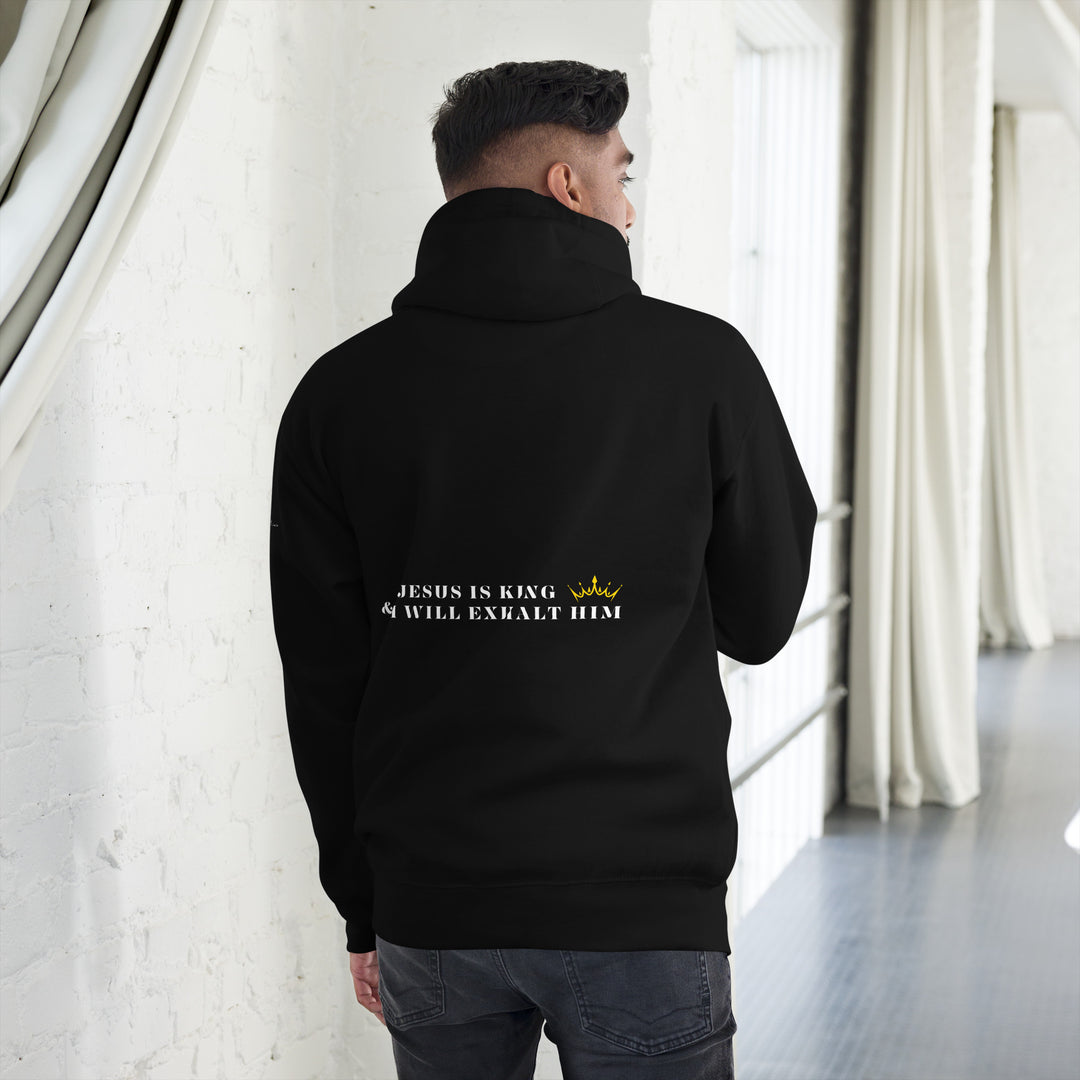 Jesus is King Premium Hoodie