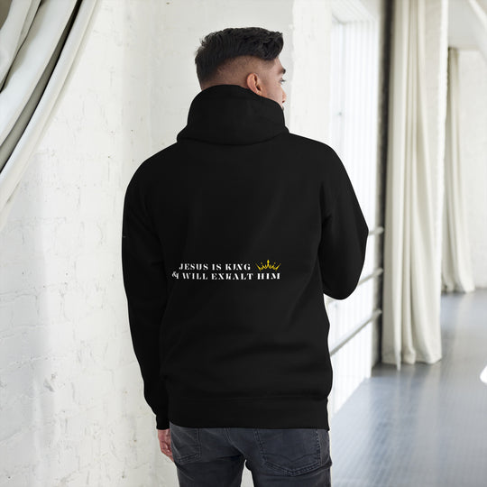 Jesus is King Premium Hoodie