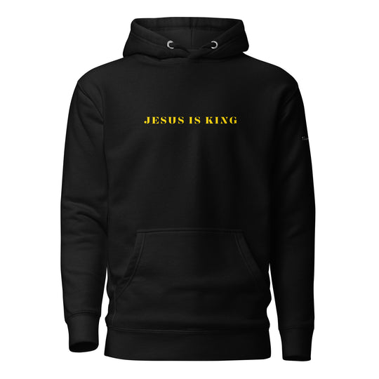Jesus is King Premium Hoodie
