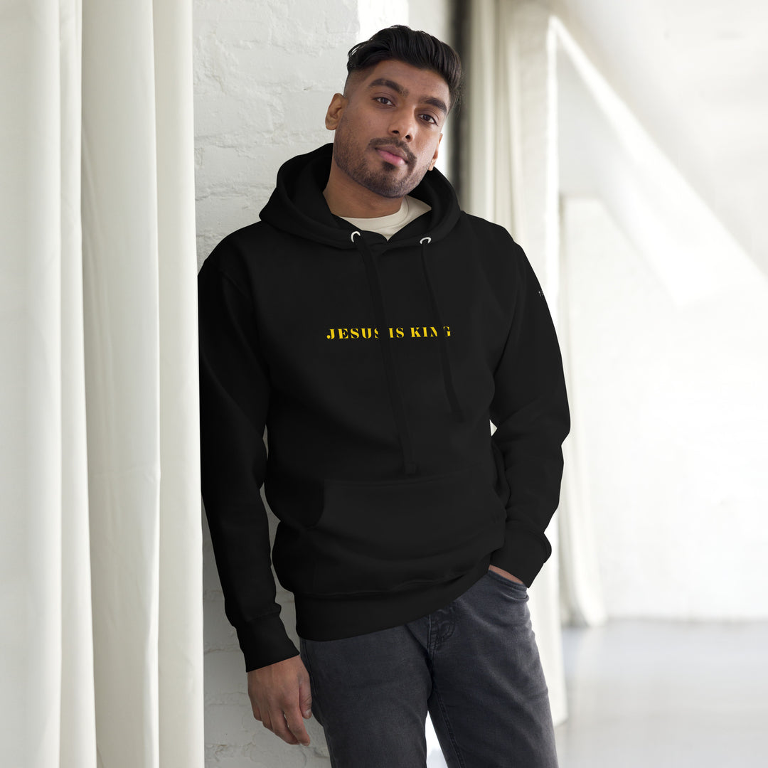 Jesus is King Premium Hoodie