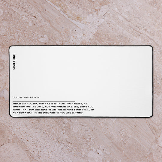 Simply Jesus Desk Mat