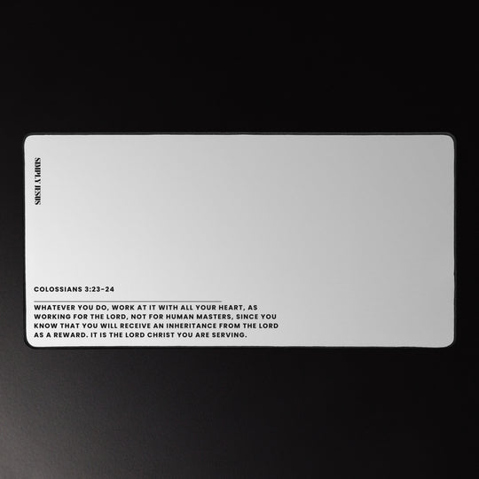 Simply Jesus Desk Mat