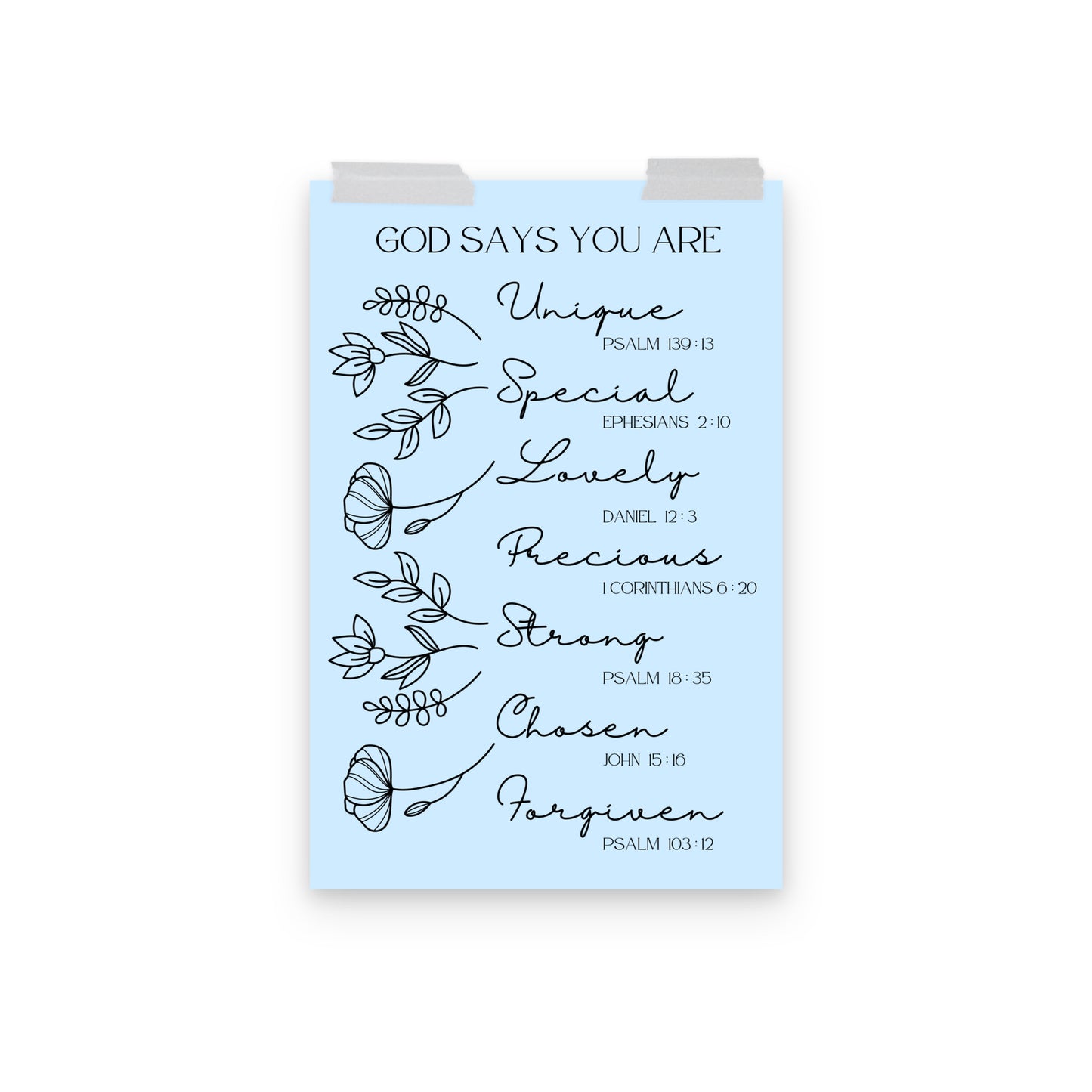 God Says You Are Poster