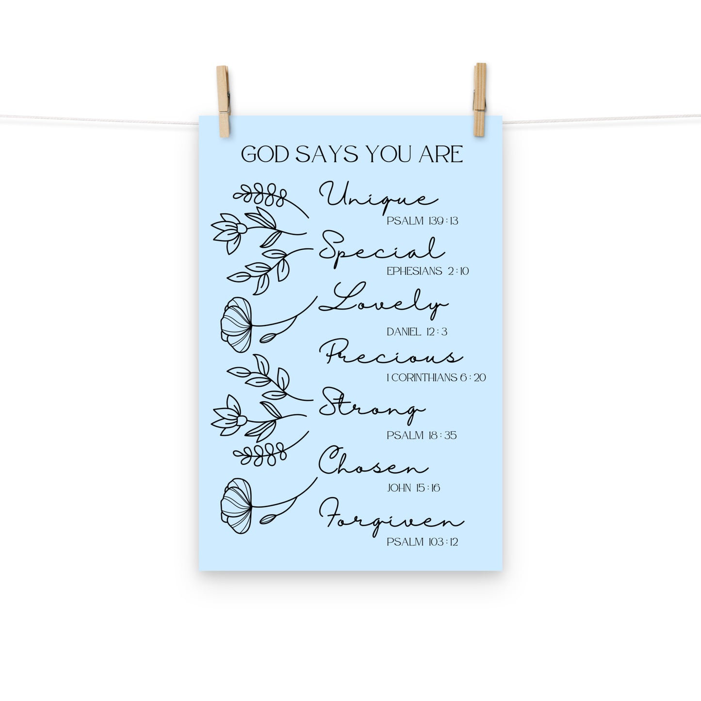 God Says You Are Poster