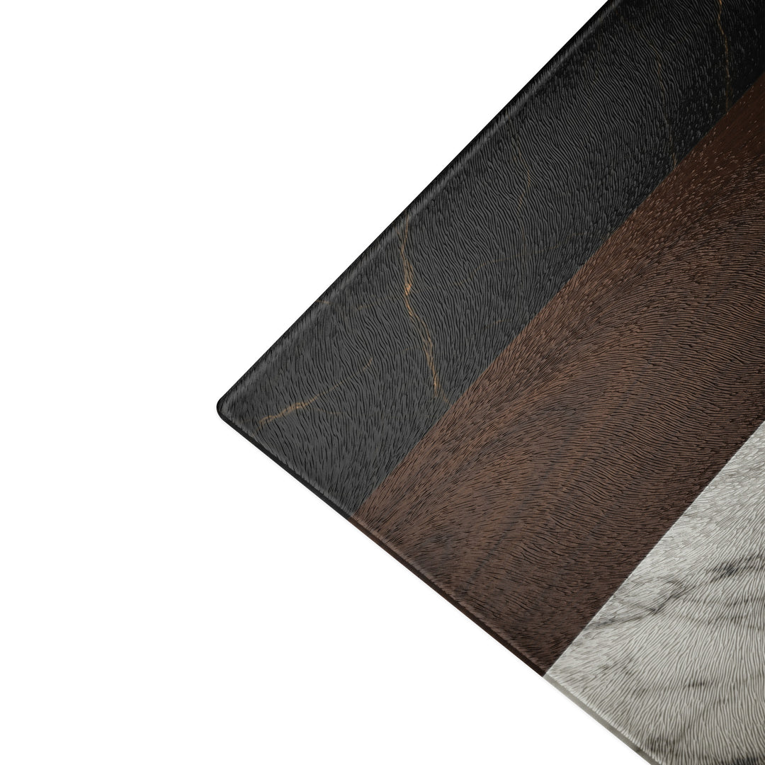 Three Tone Glass Cutting Board