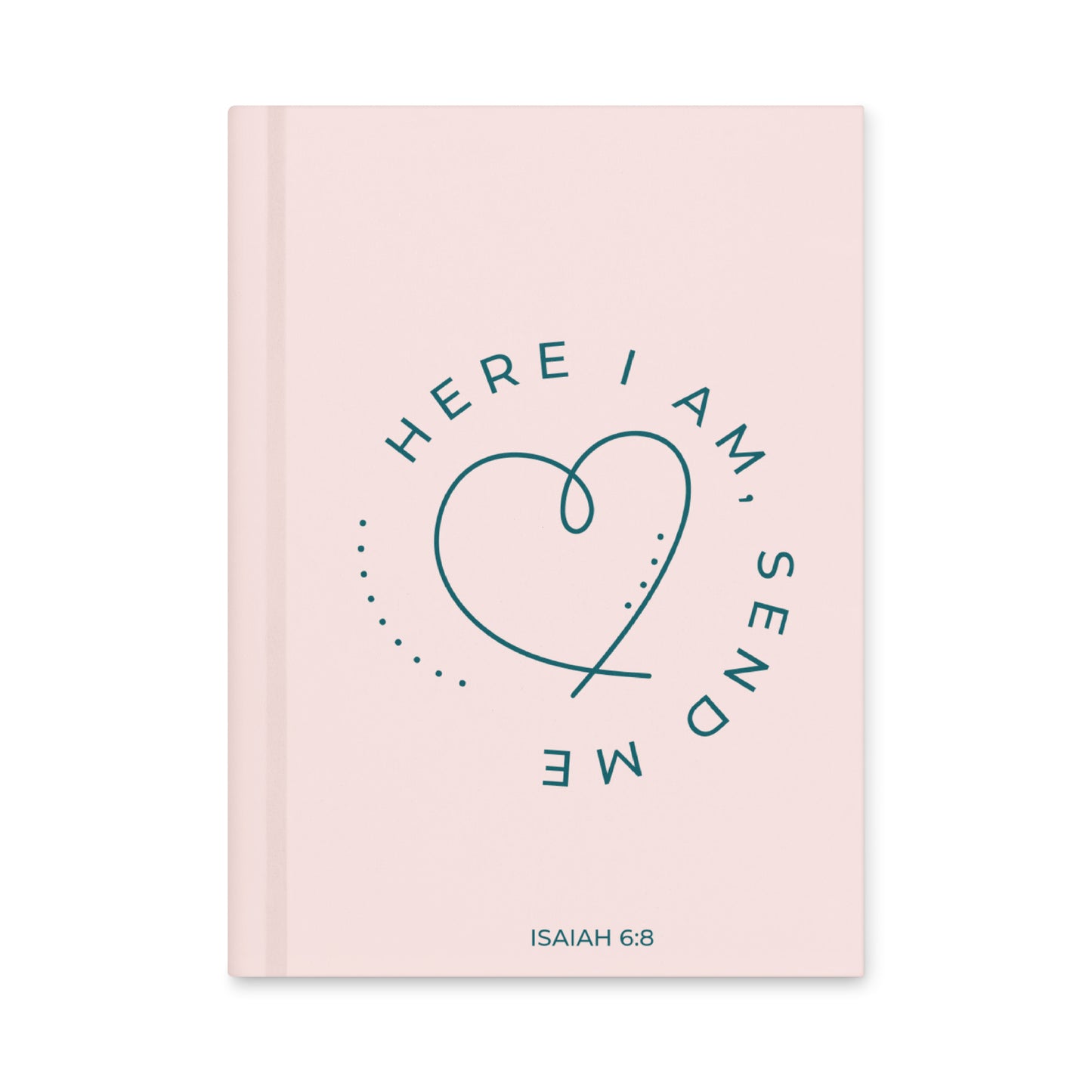 "Send Me" Hardcover Notebook