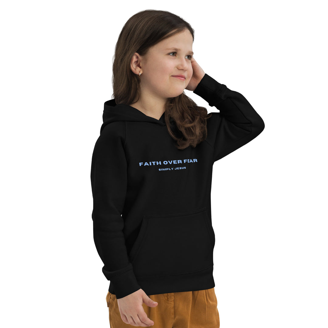 Faith over Fear Youth Eco Hoodie