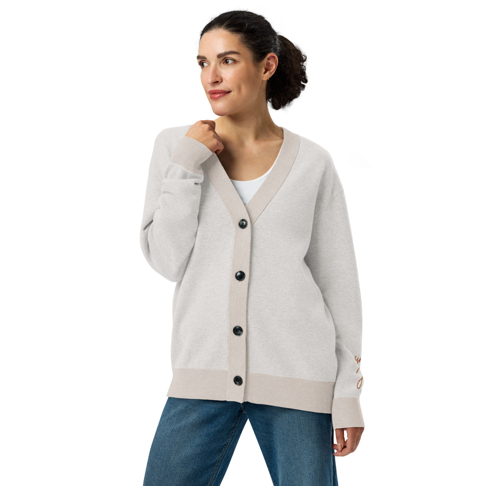 Simply Jesus Knitted Cardigan