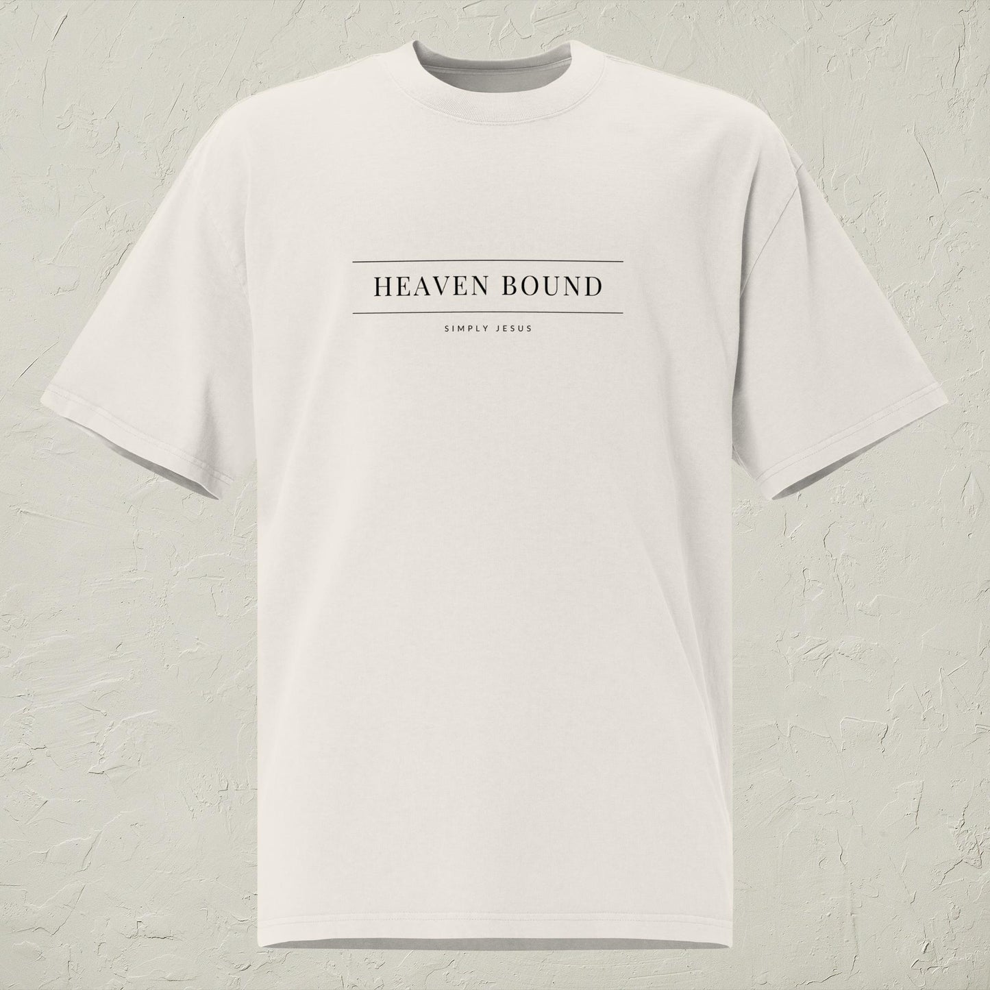 Heaven Bound - Oversized faded t-shirt