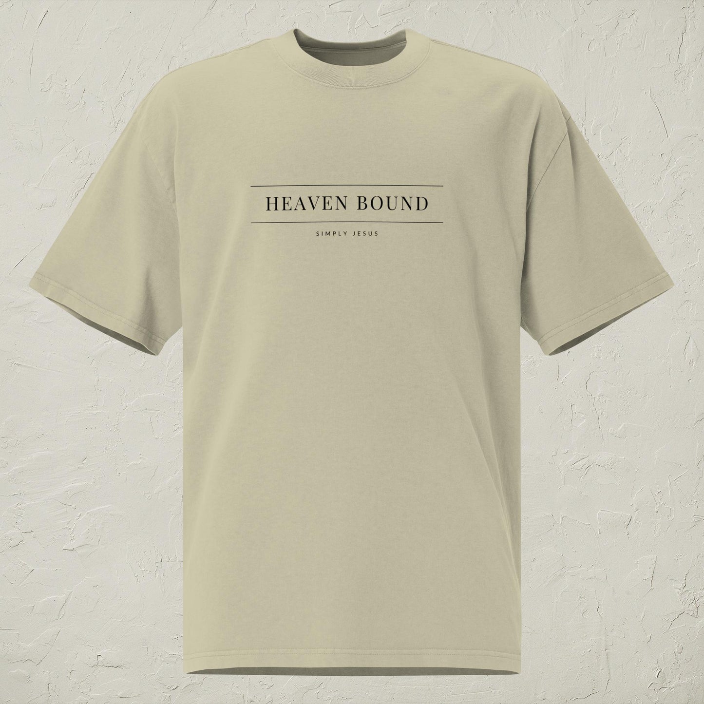 Heaven Bound - Oversized faded t-shirt