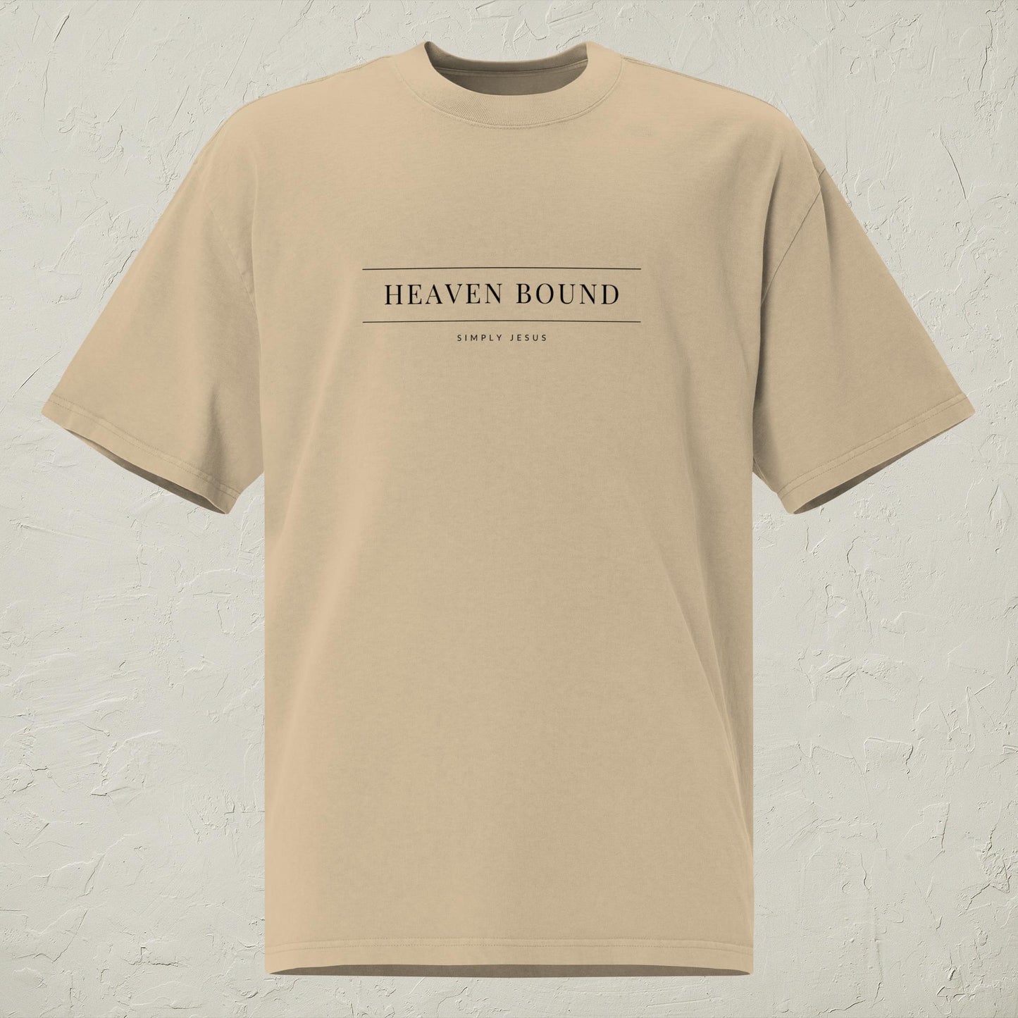 Heaven Bound - Oversized faded t-shirt