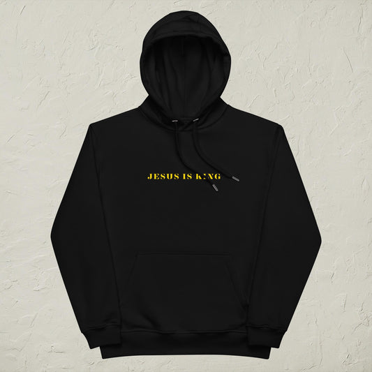 Jesus is King Premium Hoodie