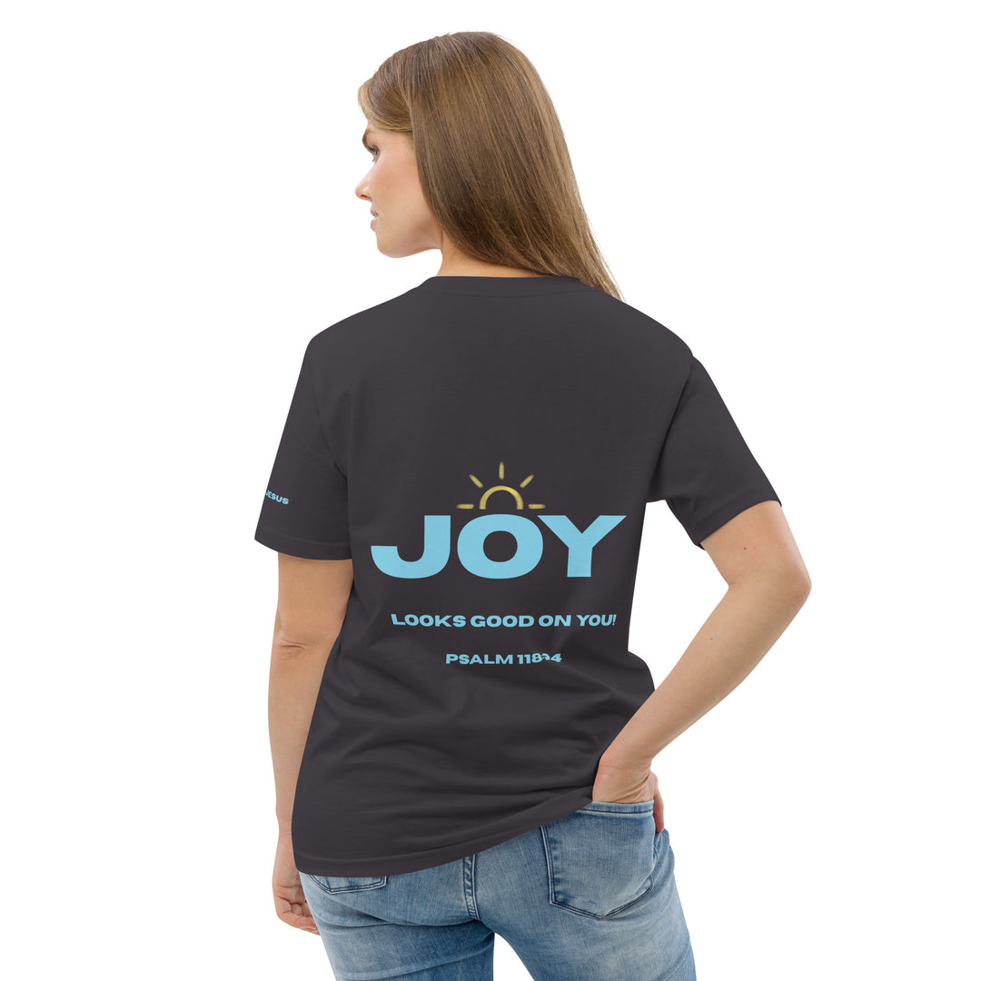Joy Looks Good on You Ladies Organic Cotton T-Shirt