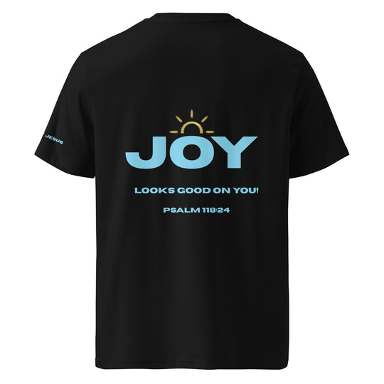 Joy Looks Good on You Ladies Organic Cotton T-Shirt