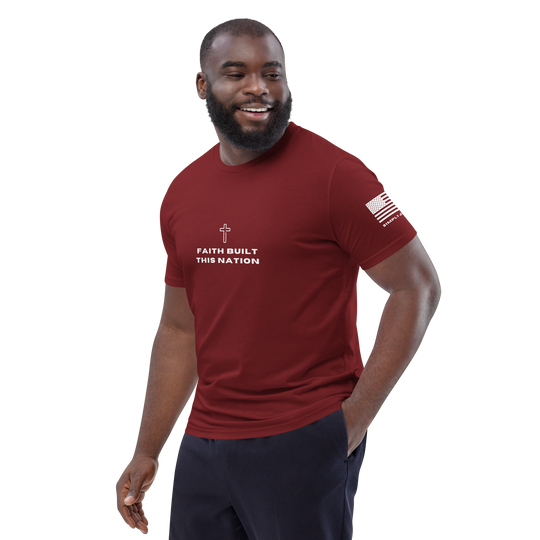 Faith Built This Nation Organic Cotton T-shirt