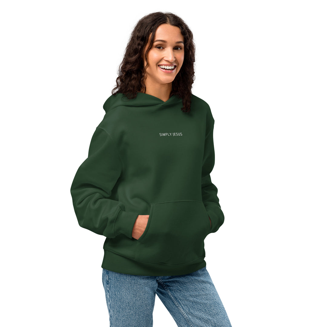 Simply Jesus Oversized Heavyweight Hoodie