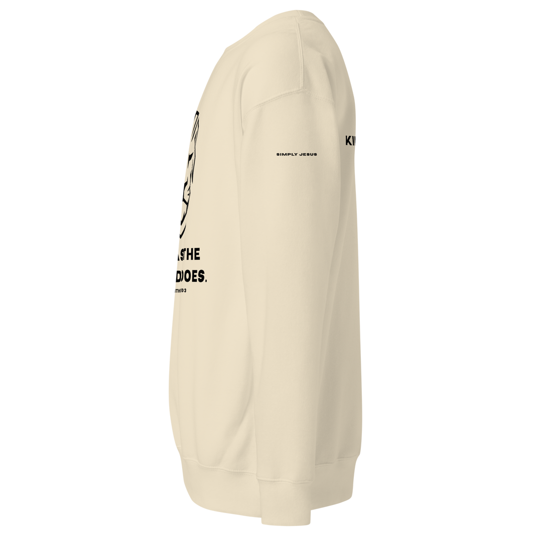 Not as the World Does Premium Sweatshirt