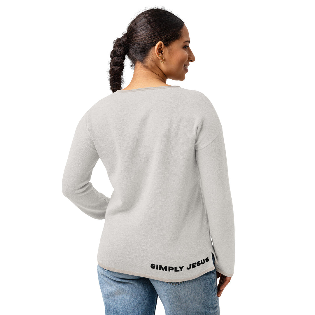 Simply Jesus Women’s Knitted Sweater