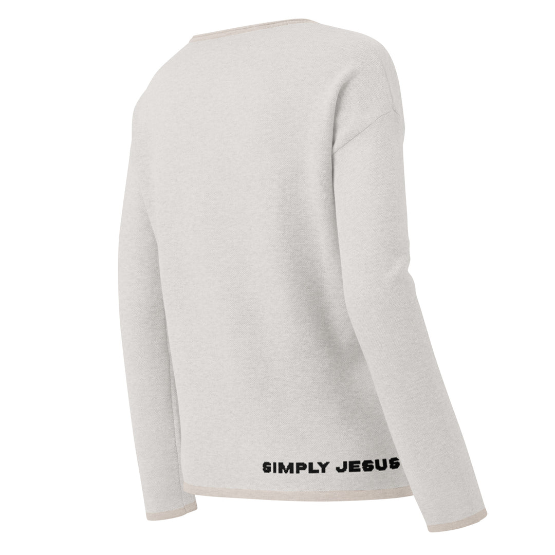 Simply Jesus Women’s Knitted Sweater